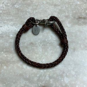 😍Lizzy James Braided Leather Bracelet😍 NWOT